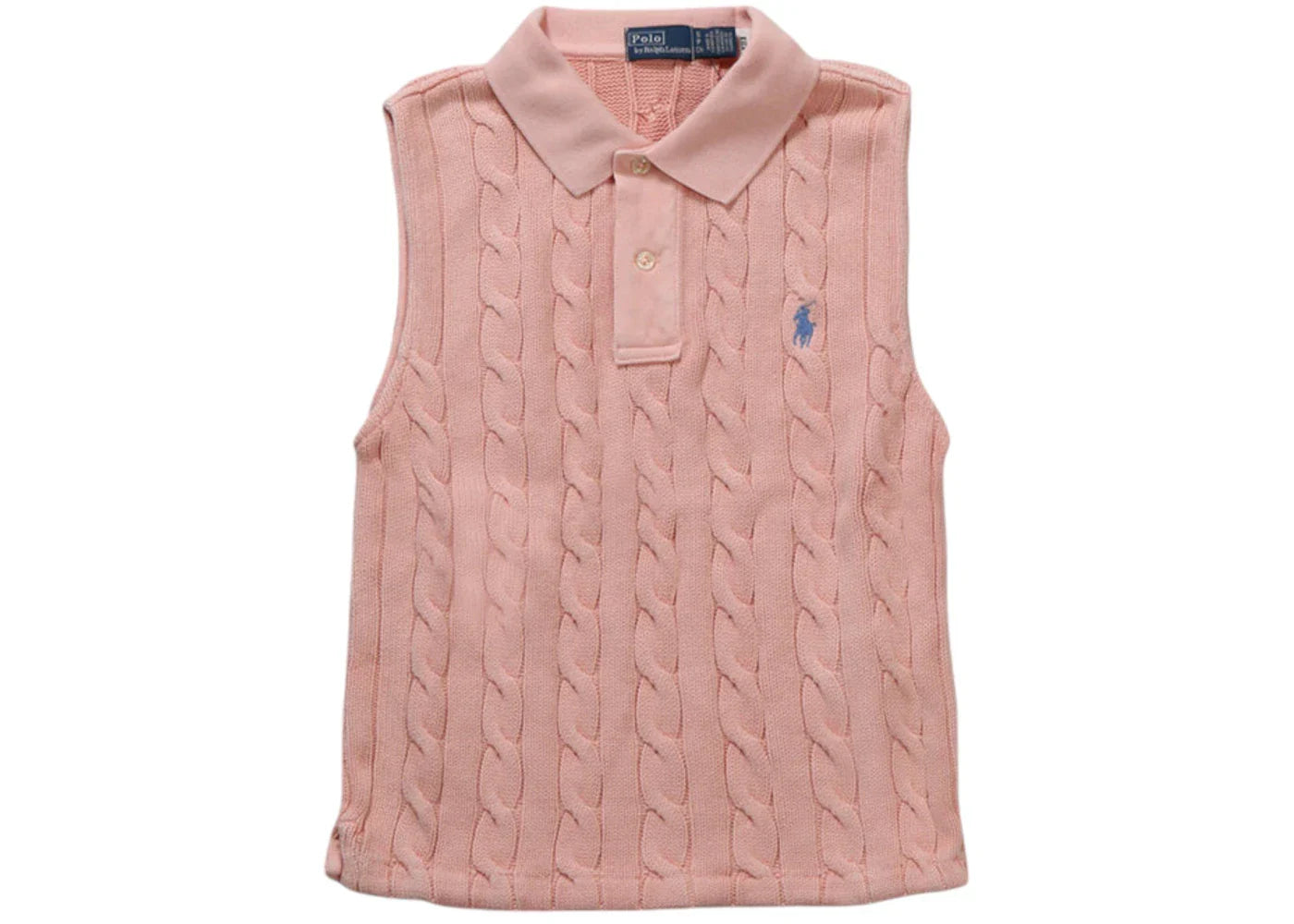 Polo Ralph Lauren Sleeveless Polo Pink Sand