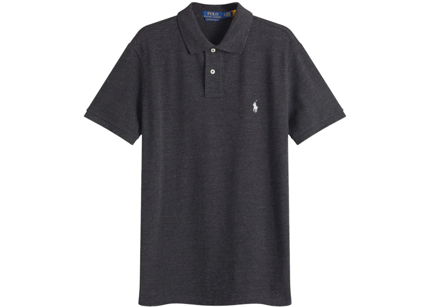 Polo Ralph Lauren Slim Fit Polo Black Marl Heather