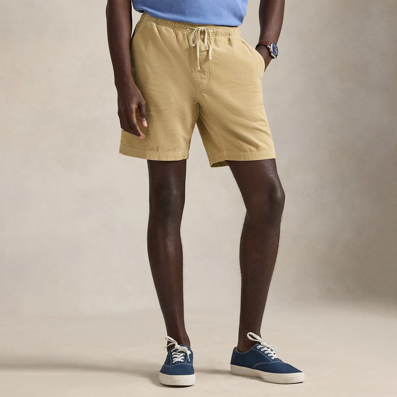 Polo Ralph Lauren 20.5 cm Classic Fit Corduroy Short Paddock Tan