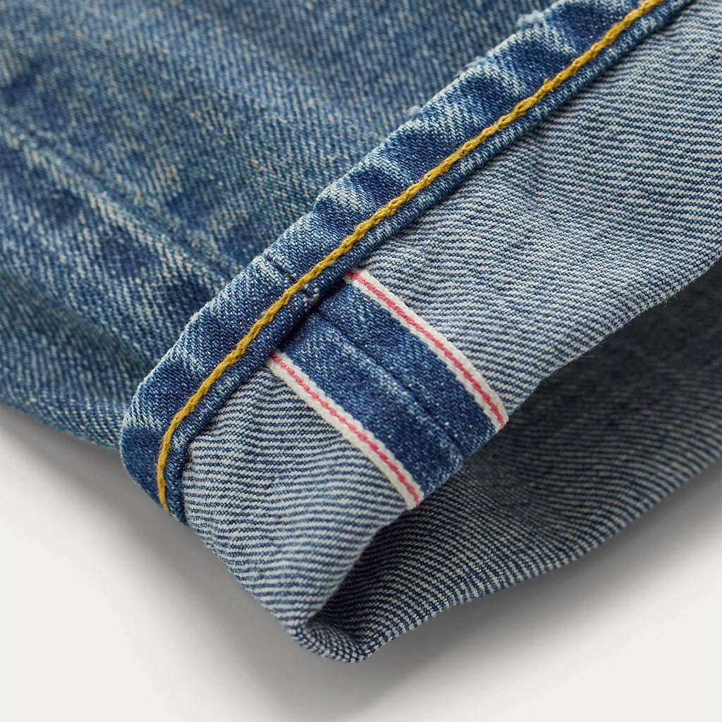 RRL By Ralph Lauren Vintage 5 Pocket Midlands Selvedge Jean Midlands Wash