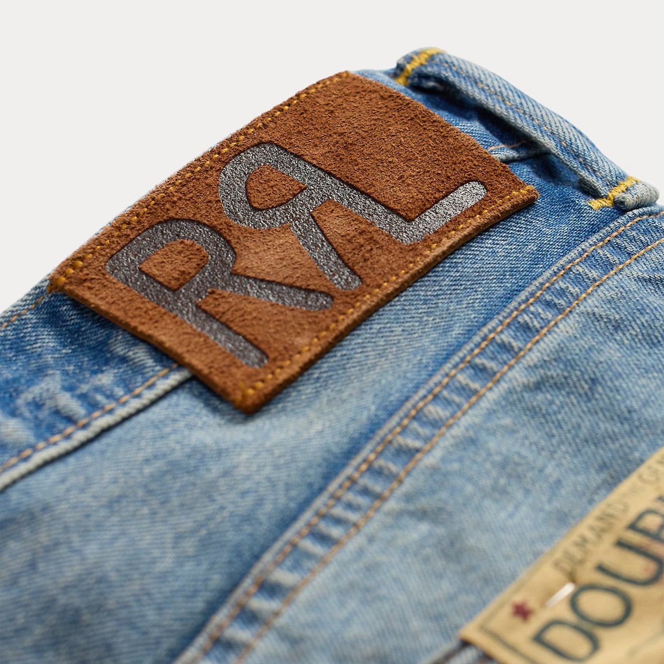 RRL By Ralph Lauren Vintage 5 Pocket Midlands Selvedge Jean Midlands Wash