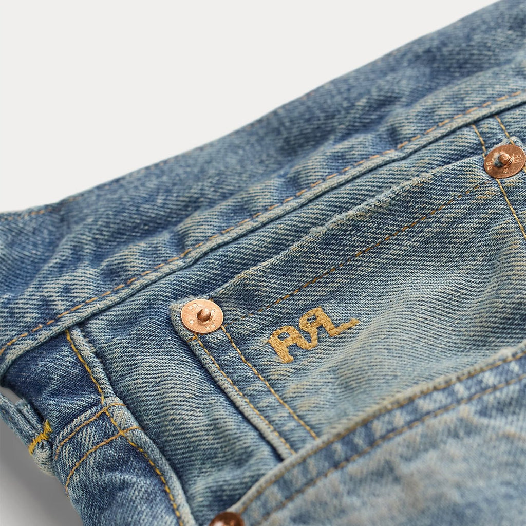 RRL By Ralph Lauren Vintage 5 Pocket Midlands Selvedge Jean Midlands Wash