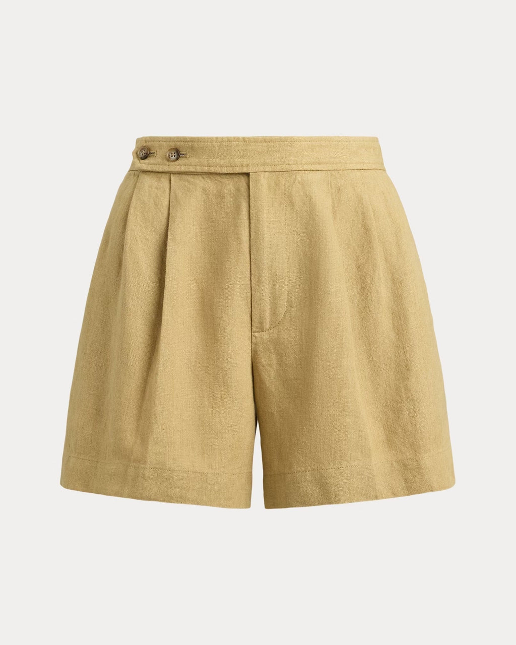 POLO RALPH LAUREN Pleated Délavé Linen Short