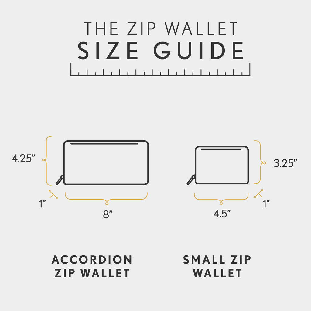 Accordion Zip Wallet |Tiffany necklace