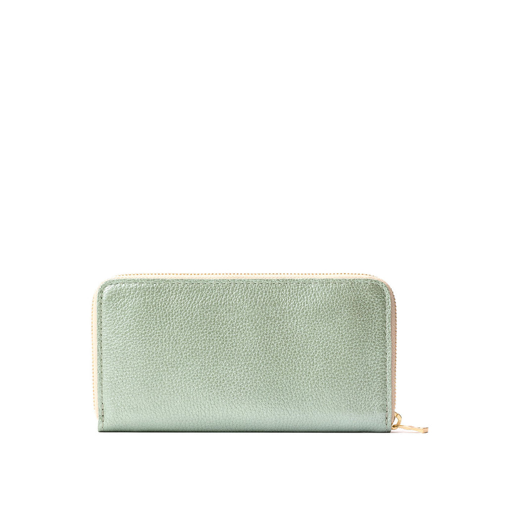 Accordion Zip Wallet |Tiffany necklace