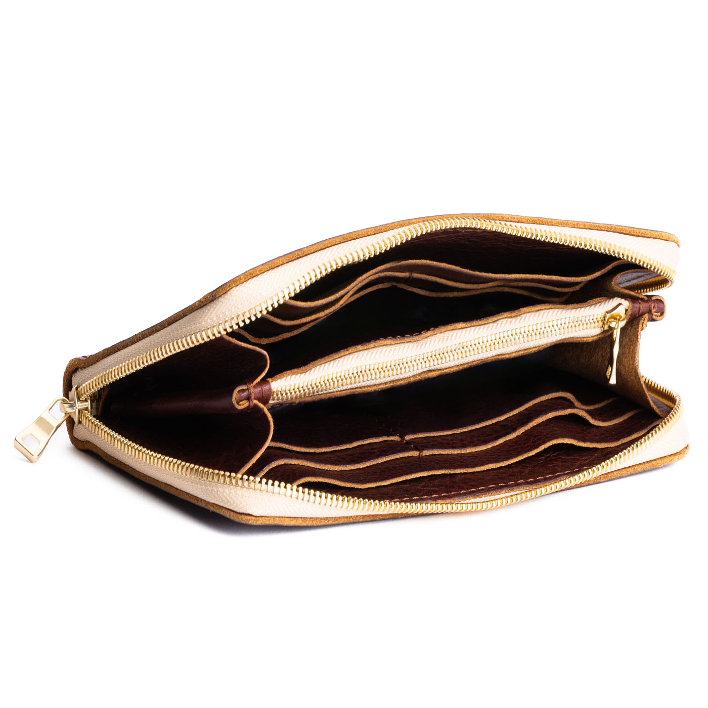 Accordion Zip Wallet |Tiffany necklace
