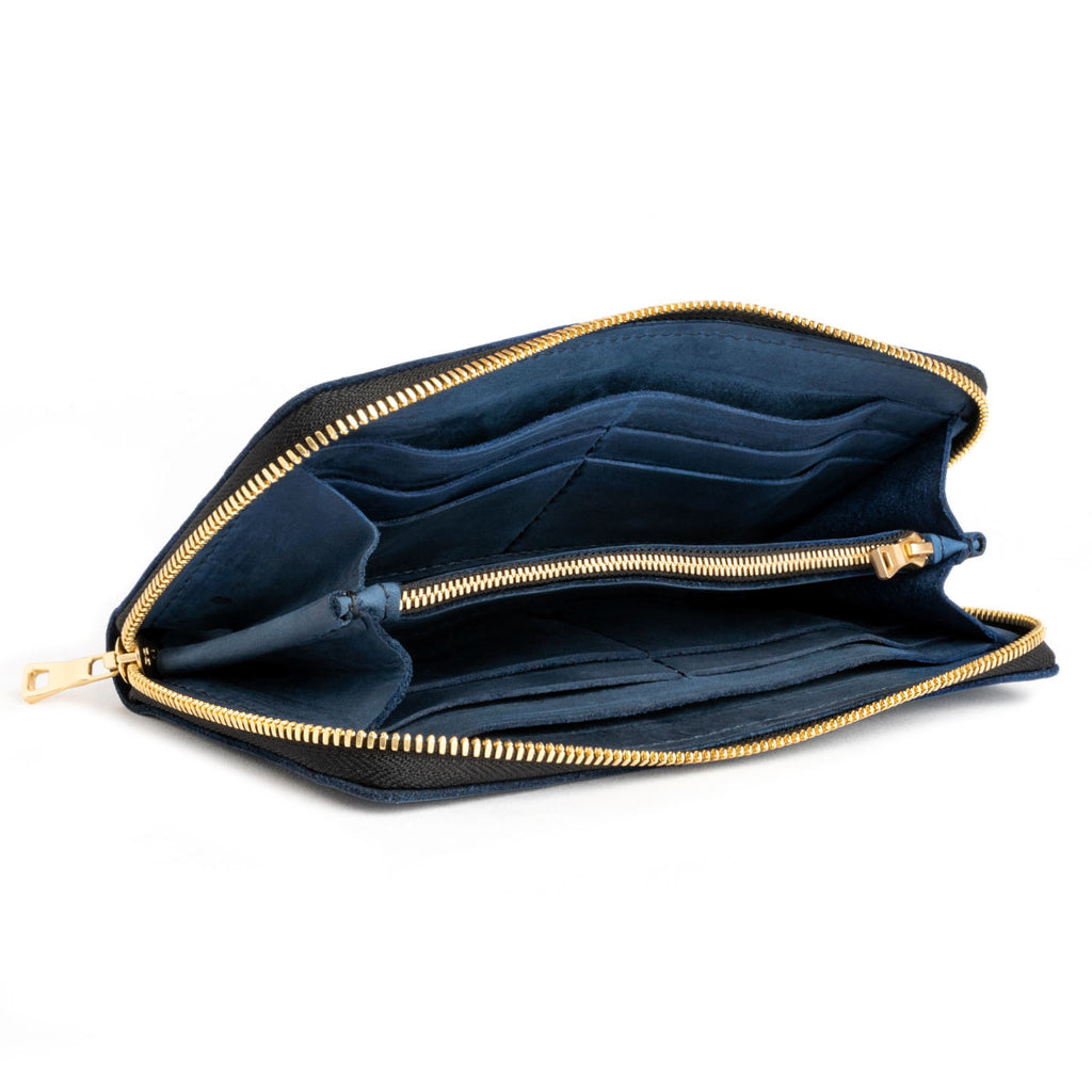Accordion Zip Wallet |Tiffany necklace