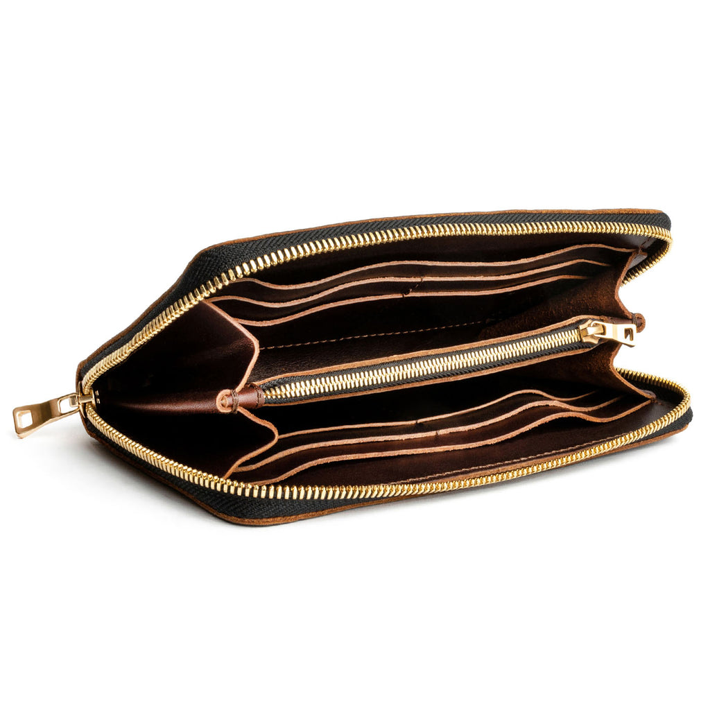 Accordion Zip Wallet |Tiffany necklace