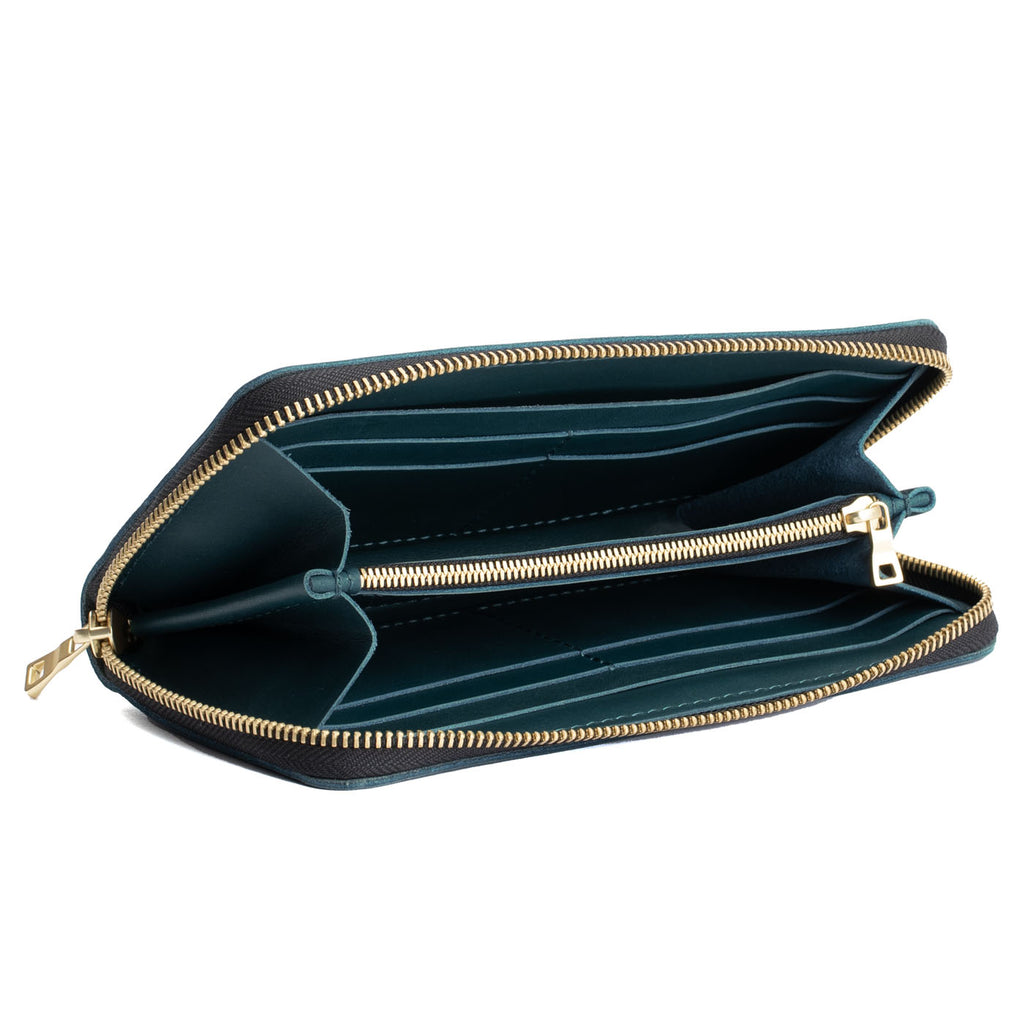 Accordion Zip Wallet |Tiffany necklace