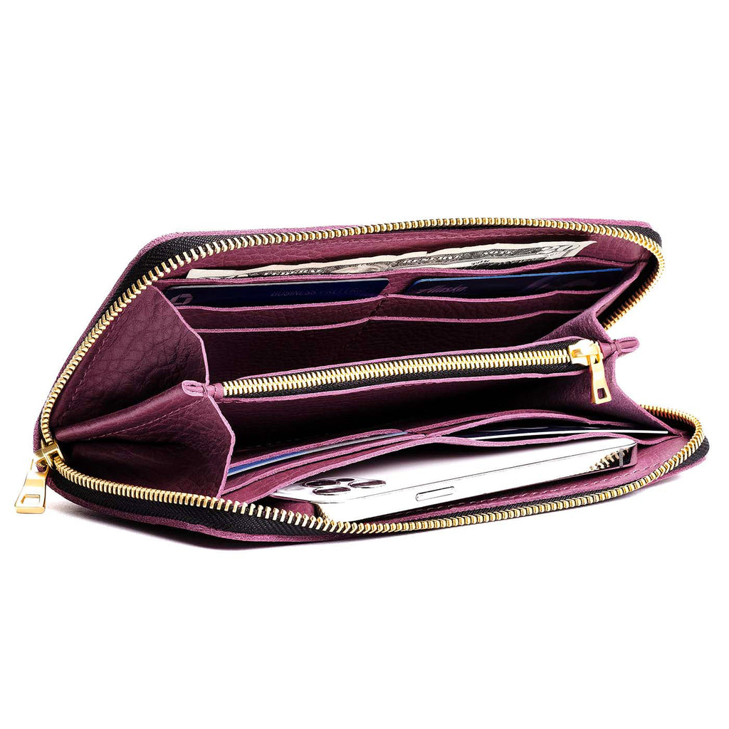 Accordion Zip Wallet |Tiffany necklace