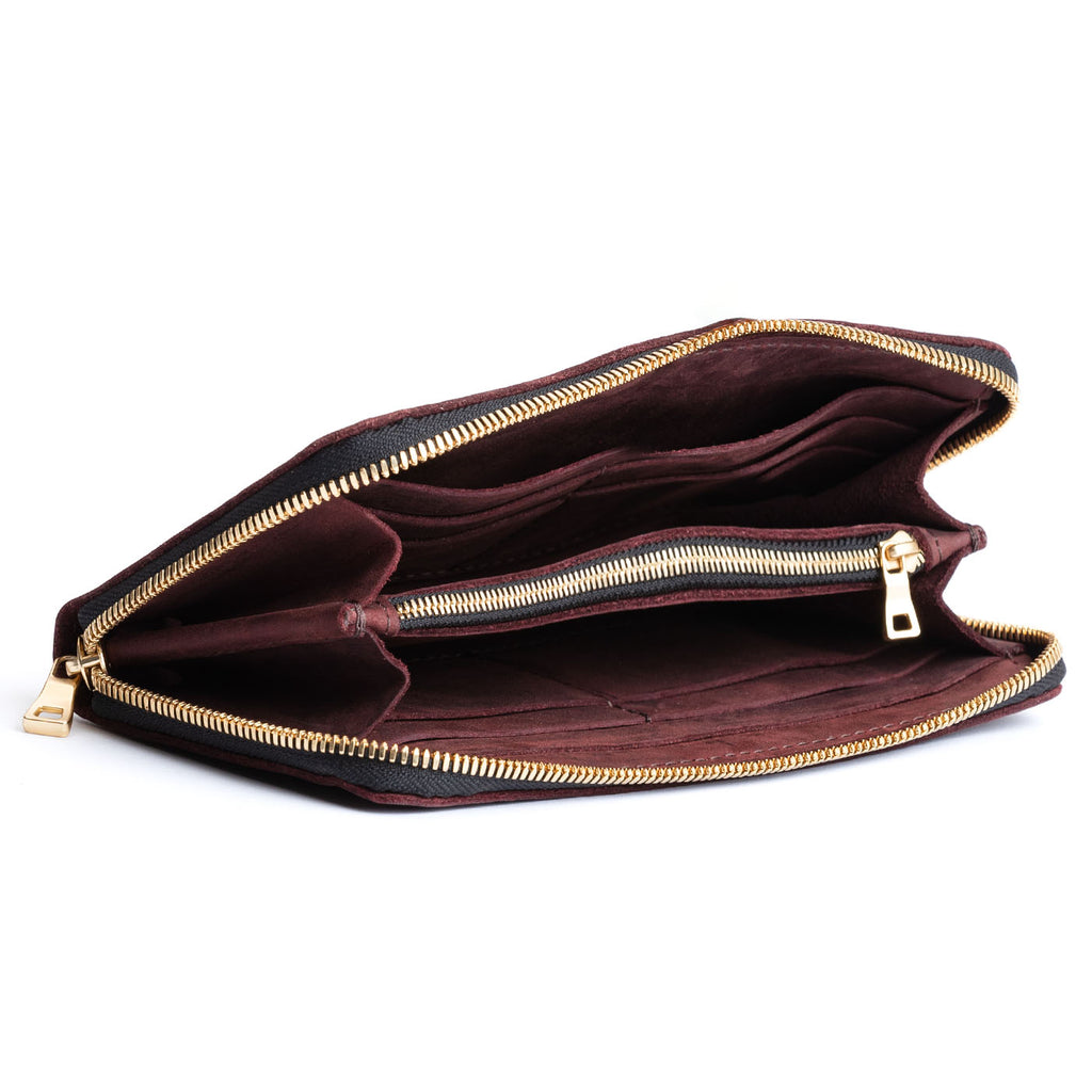 Accordion Zip Wallet |Tiffany necklace