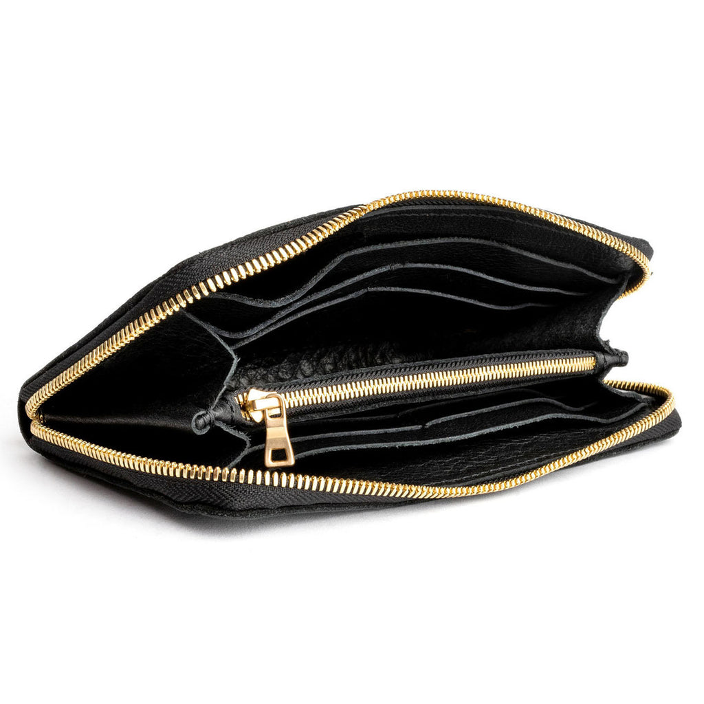 Accordion Zip Wallet |Tiffany necklace