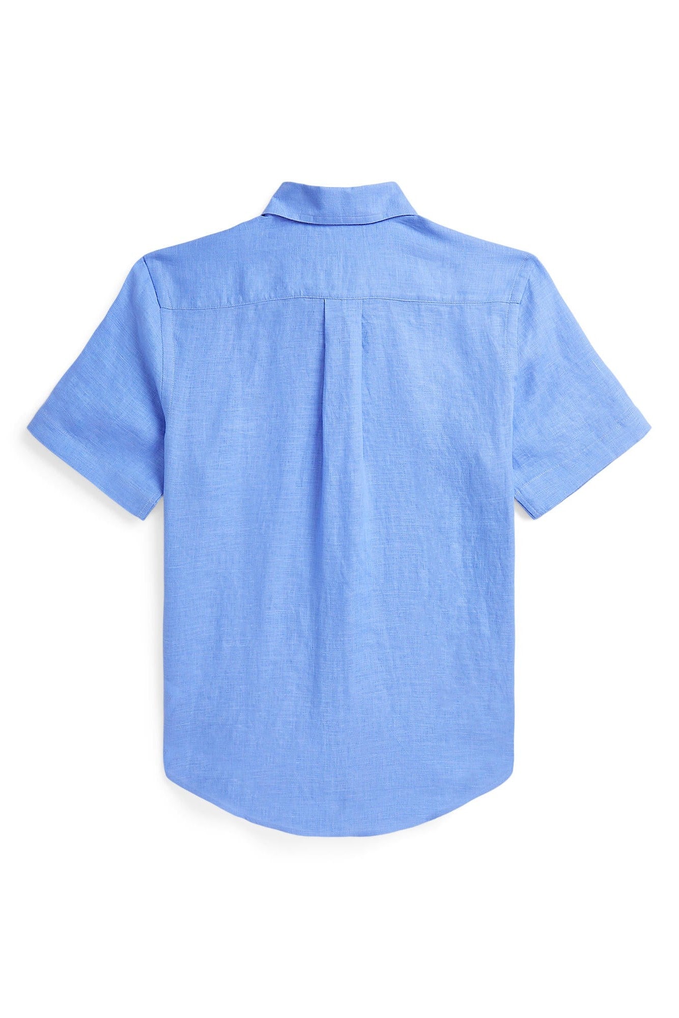 Polo Ralph Lauren Boys Linen Short Sleeve Button-Down Shirt_ 323971498004
