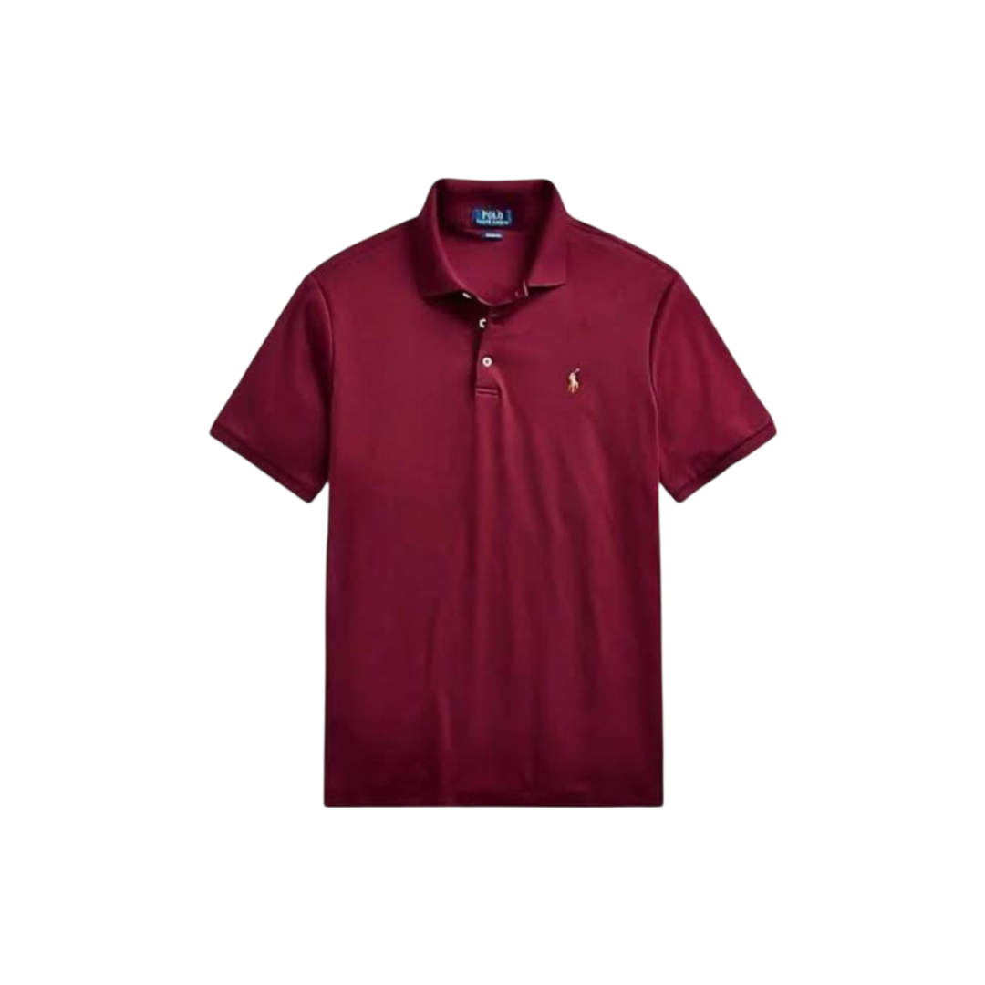 Polo Ralph Lauren Classic Fit Soft Cotton Polo Shirt Burgundy (903102)