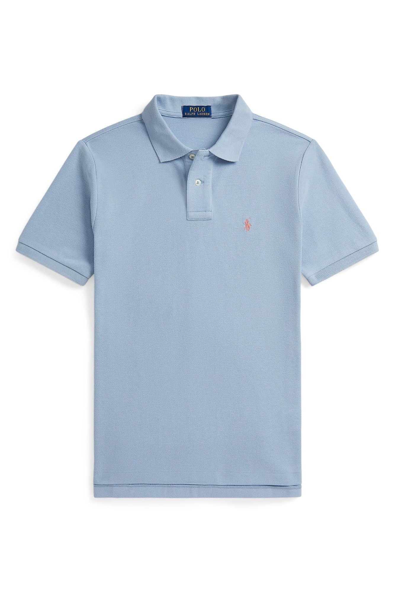 Polo Ralph Lauren Boys Mesh Estate Blue Polo Shirt