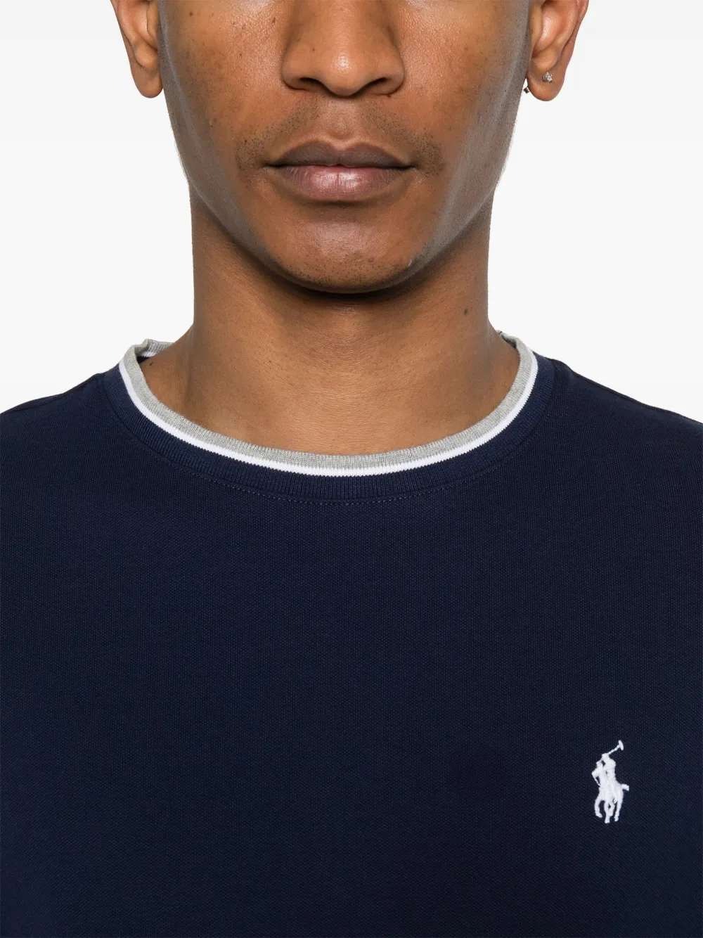 POLO RALPH LAUREN - Men Short-Sleeve Stretch Mesh Crewneck T-Shirt