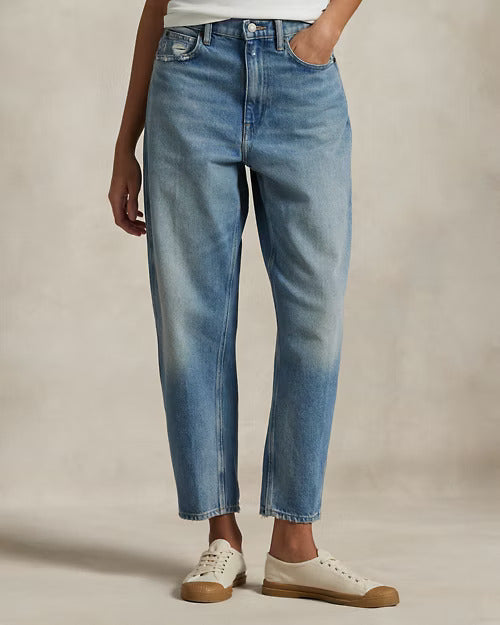 Polo Raphel Lauren -Curved Tapered Jean Alaiya Wash