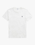 Custom Slim Fit Crew Neck T Shirt - White
