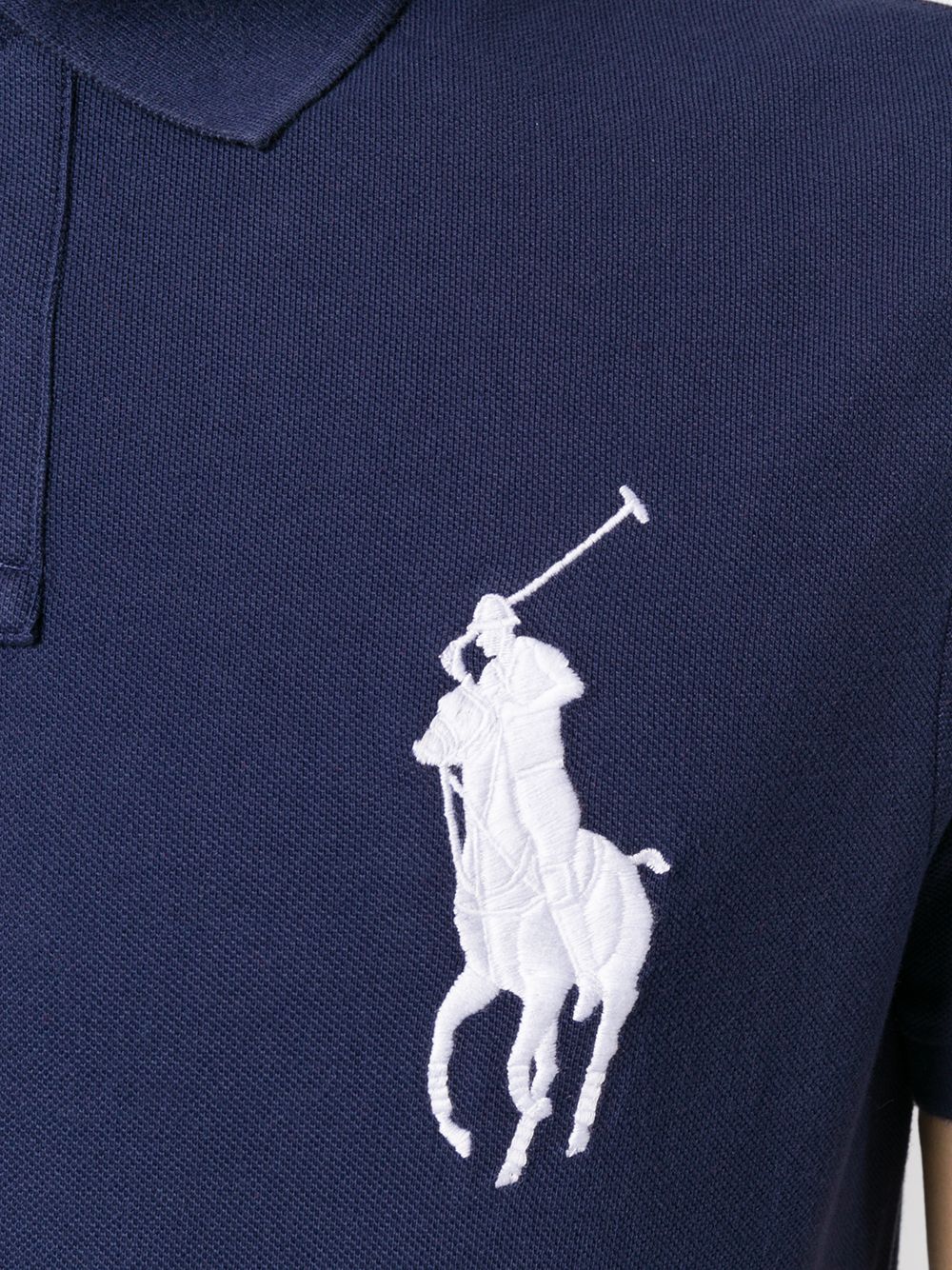 POLO RALPH LAUREN - Men Short-Sleeve Big Pony Mesh Polo Shirt