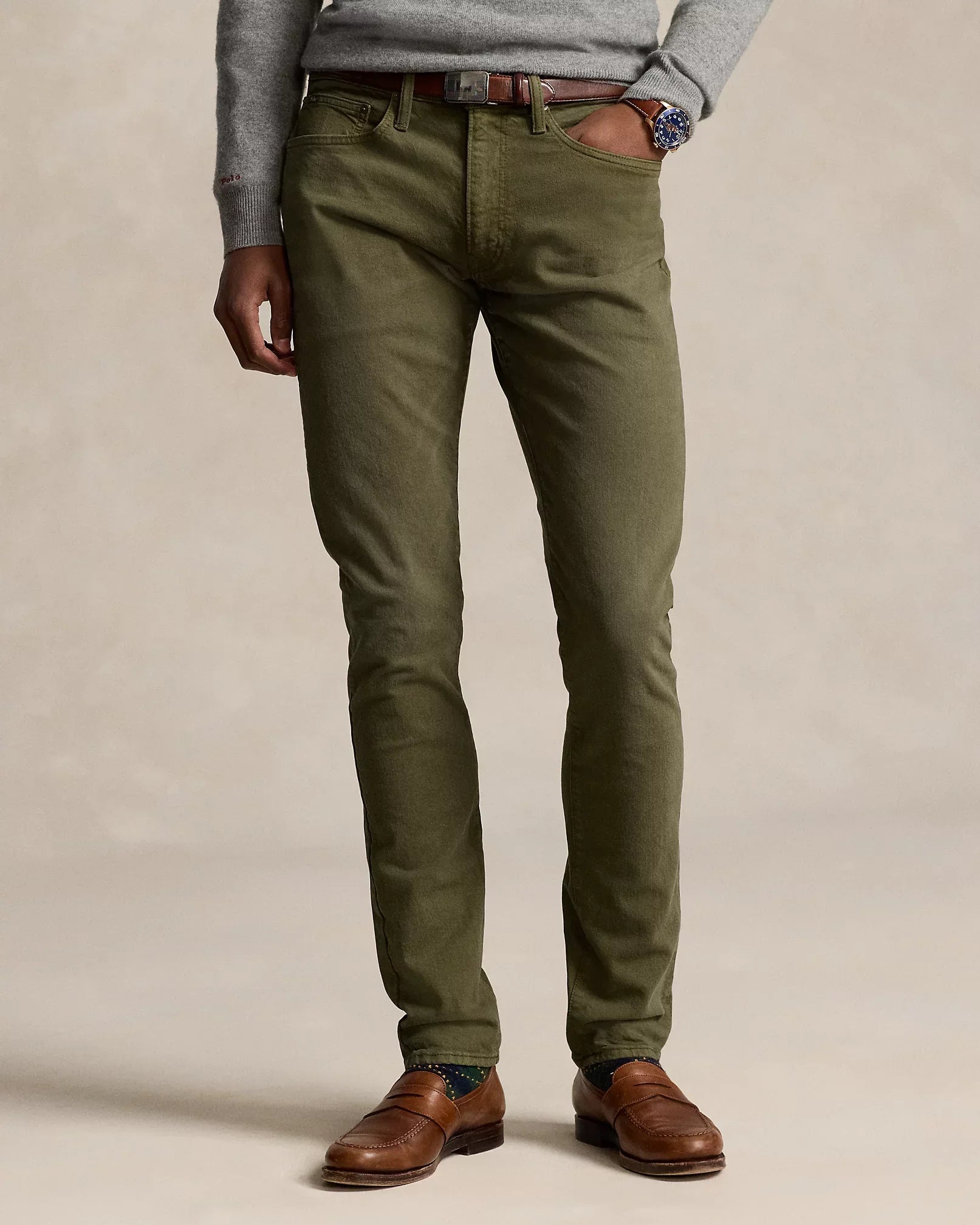 POLO Ralph Lauren - Sullivan Slim Jean - Stretch Denim in Dark Loden