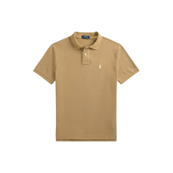 Polo Ralph Lauren Classic-Fit Mesh Short sleeve Heritage Camel polo (10078467271)