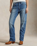 Polo Ralph Lauren - High-Rise Relaxed Straight Jean Lebec Wash