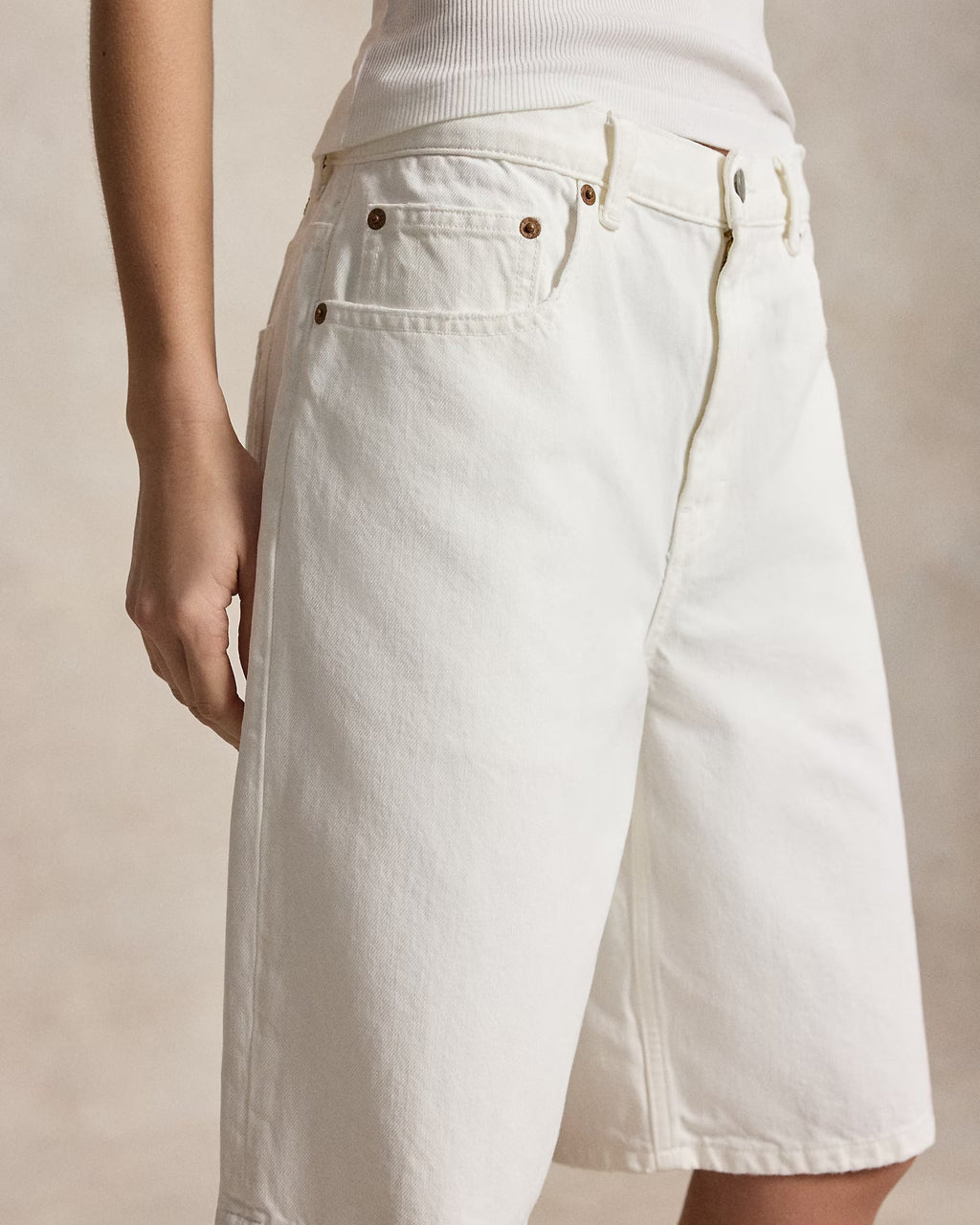 Polo Ralph Lauren - Long Denim Shorts - Puno Wash