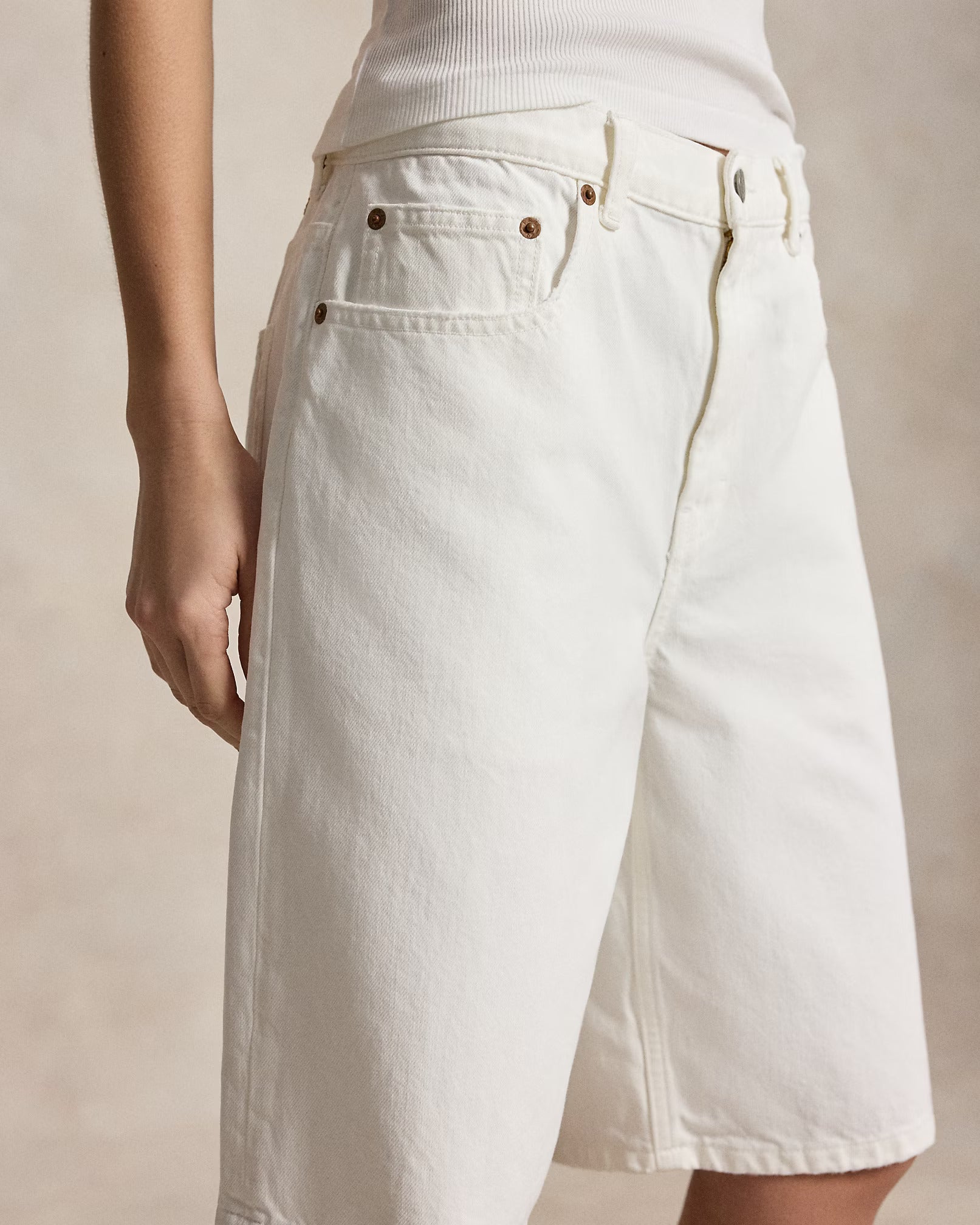 Polo Ralph Lauren - Long Denim Shorts - Puno Wash