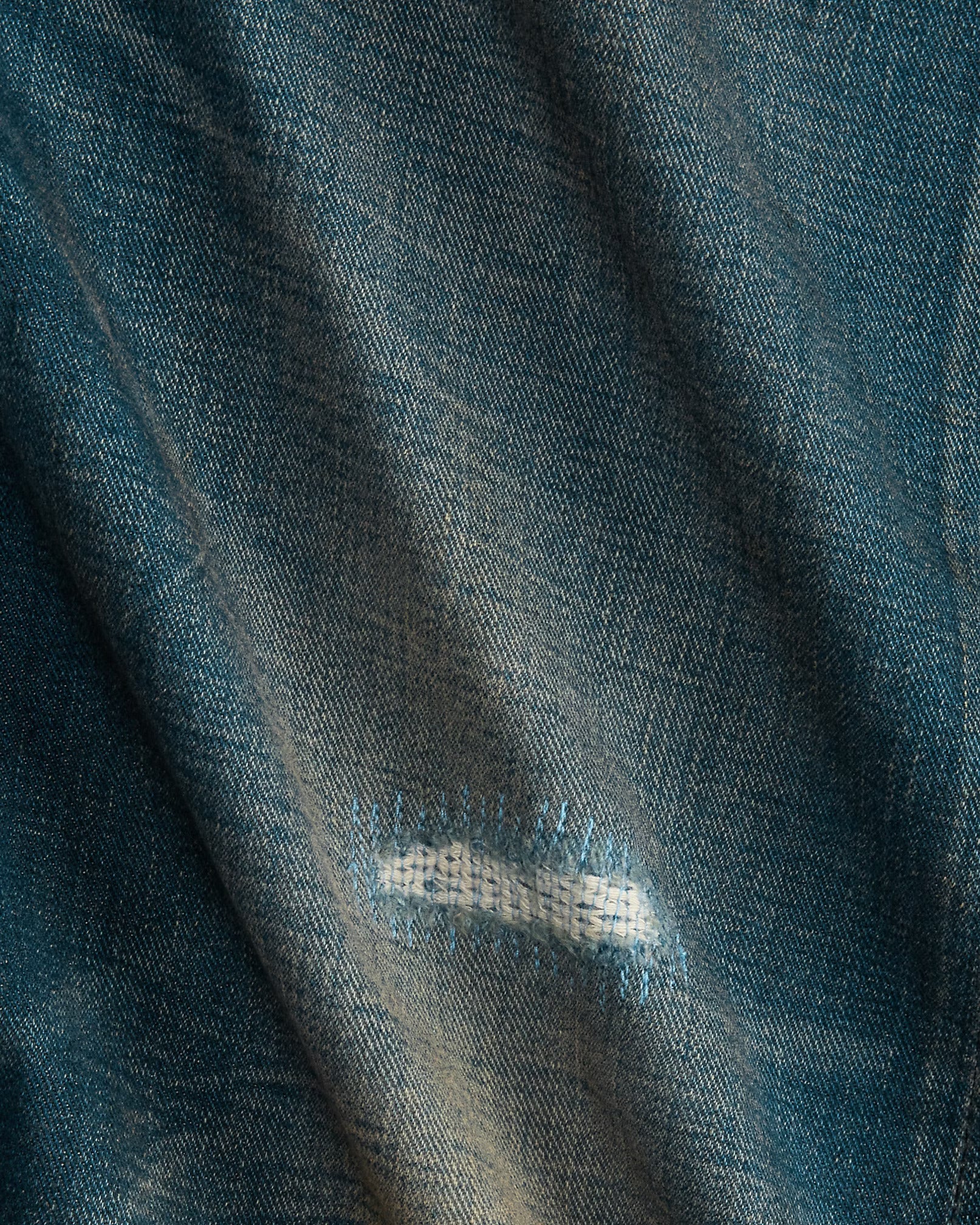 Double RL - Vintage Wide Fit Distressed Kenley Jean - Kenley Wash