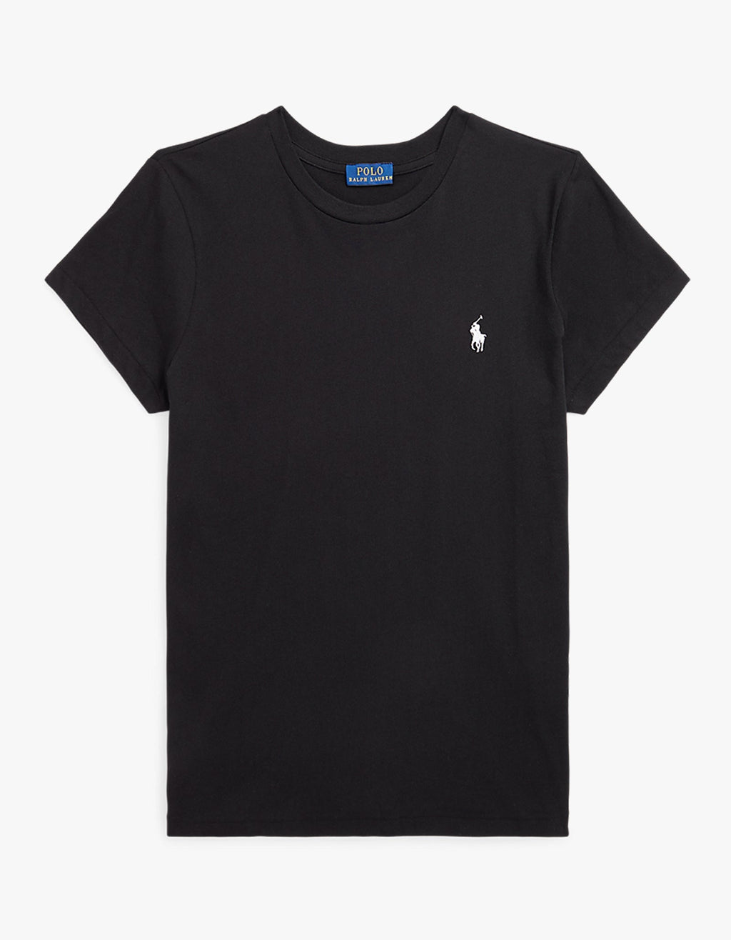 Crewneck Short Sleeve T Shirt - Black