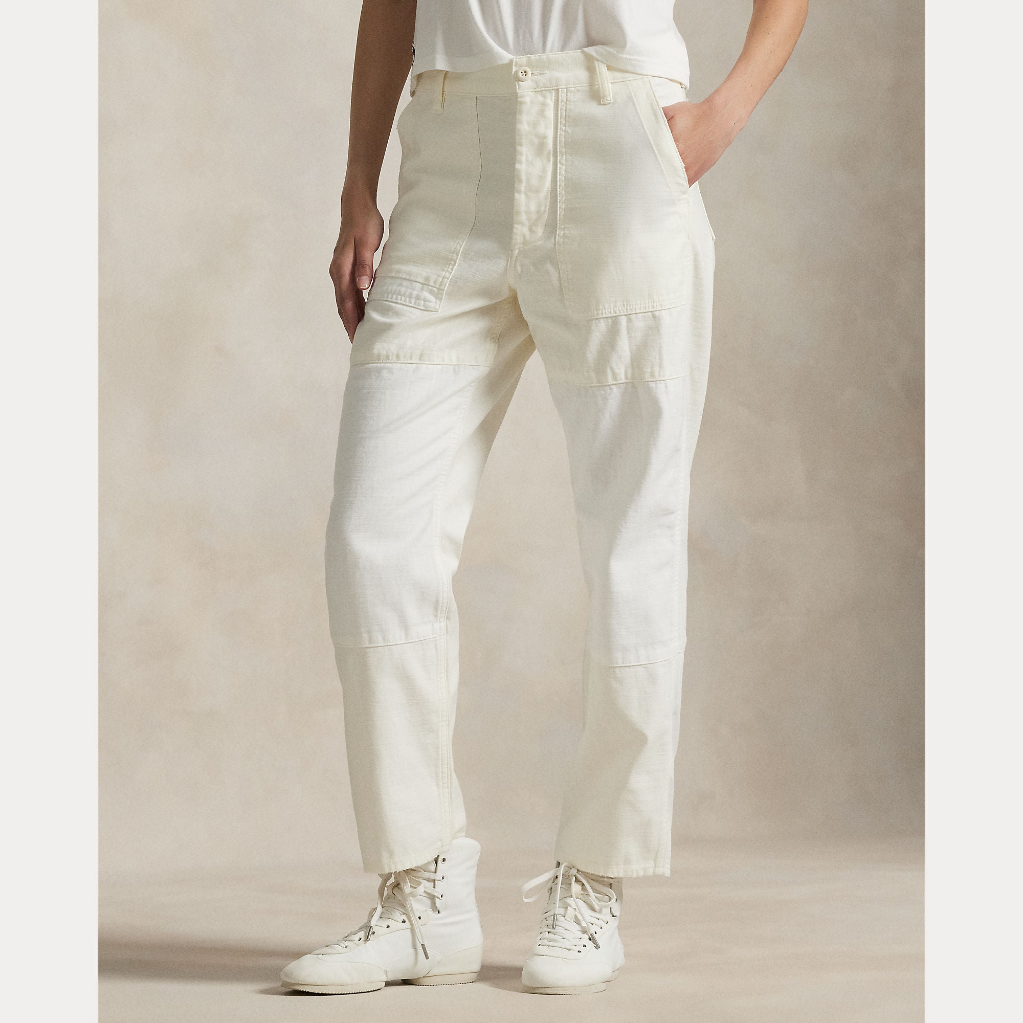 Polo Ralph Lauren - The Ricky Pant - Ecru Multi