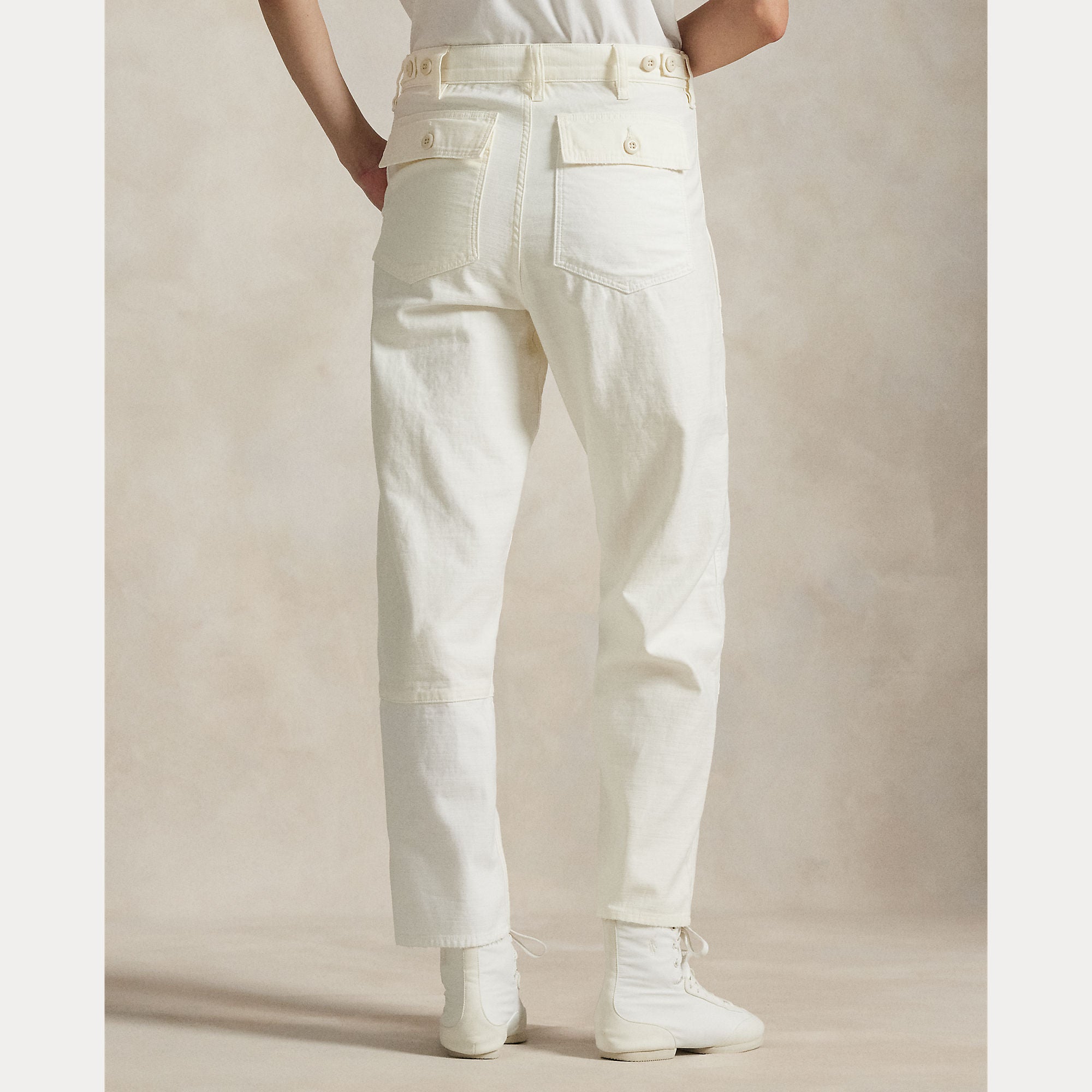 Polo Ralph Lauren - The Ricky Pant - Ecru Multi