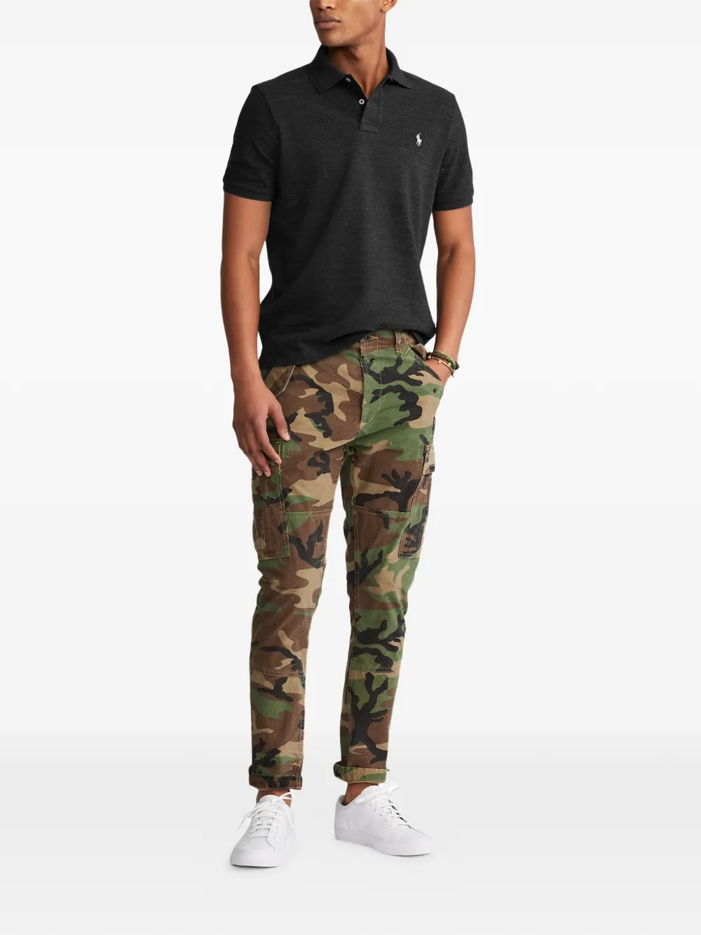 POLO RALPH LAUREN - Men Classic Fit Short Sleeve Mesh Polo