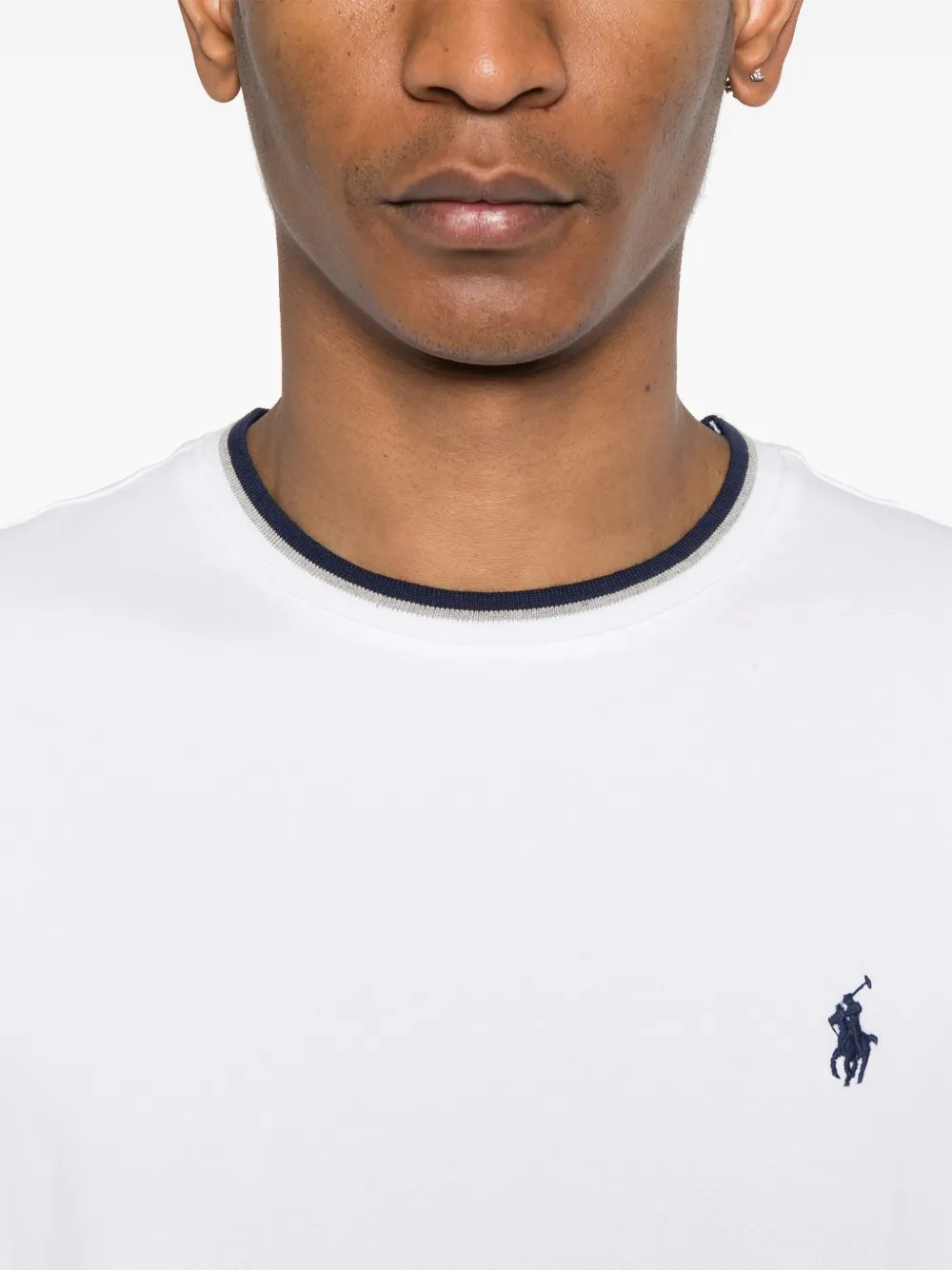 POLO RALPH LAUREN - Men Short-Sleeve Stretch Mesh Crewneck T-Shirt